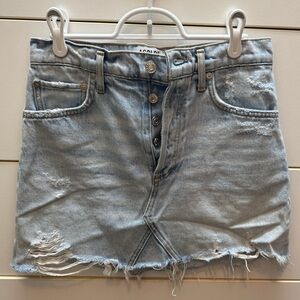 Agolde denim skirt Size 26